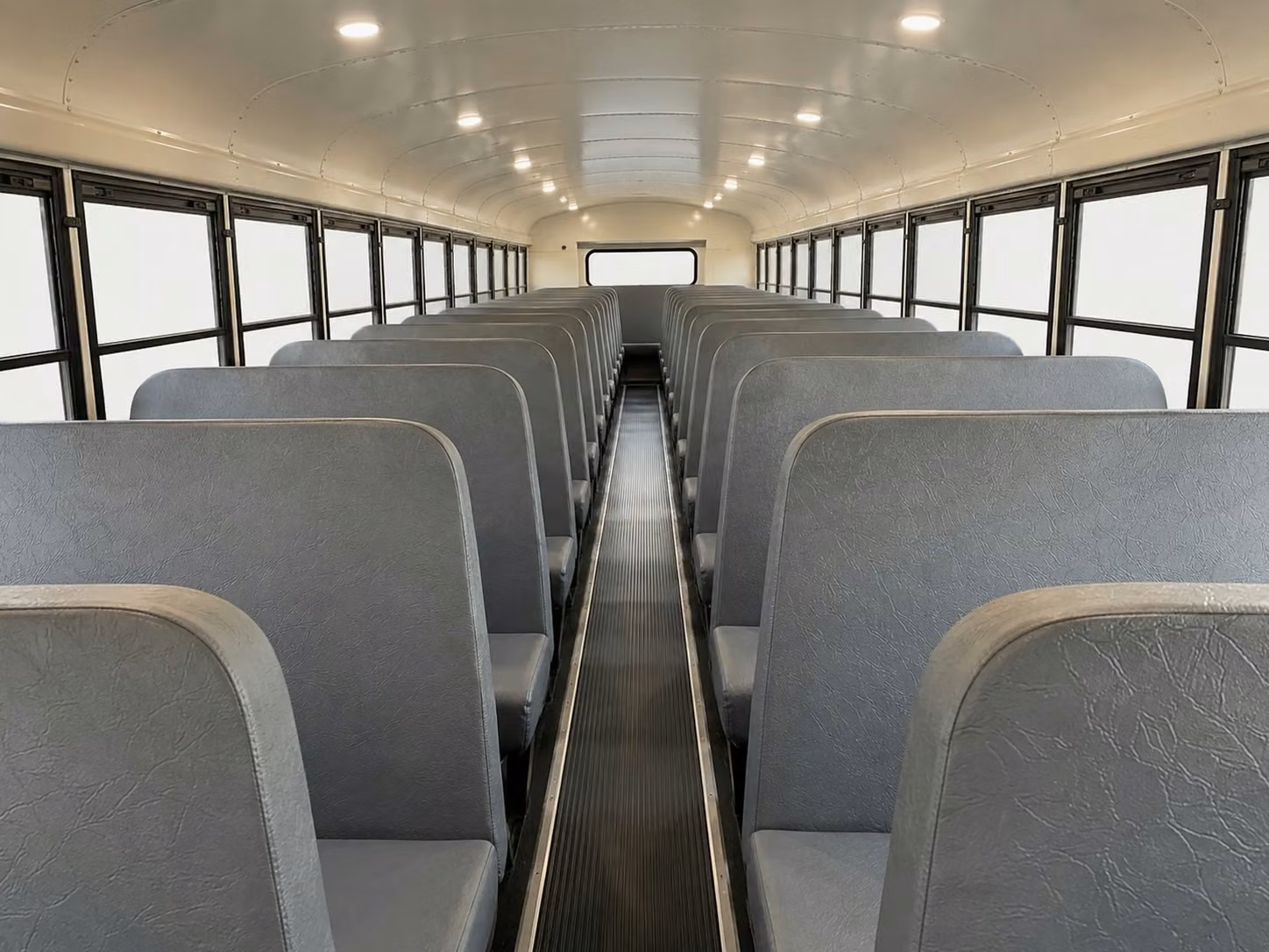 school bus interior