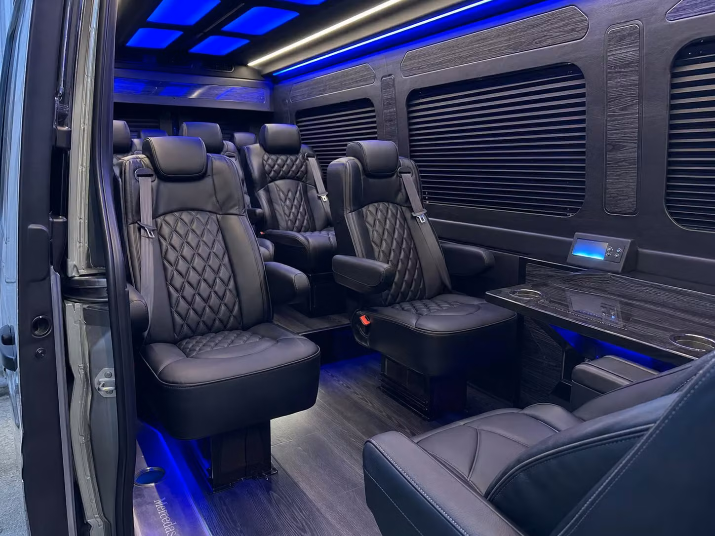 sprinter van transportation for groups and events across ventura