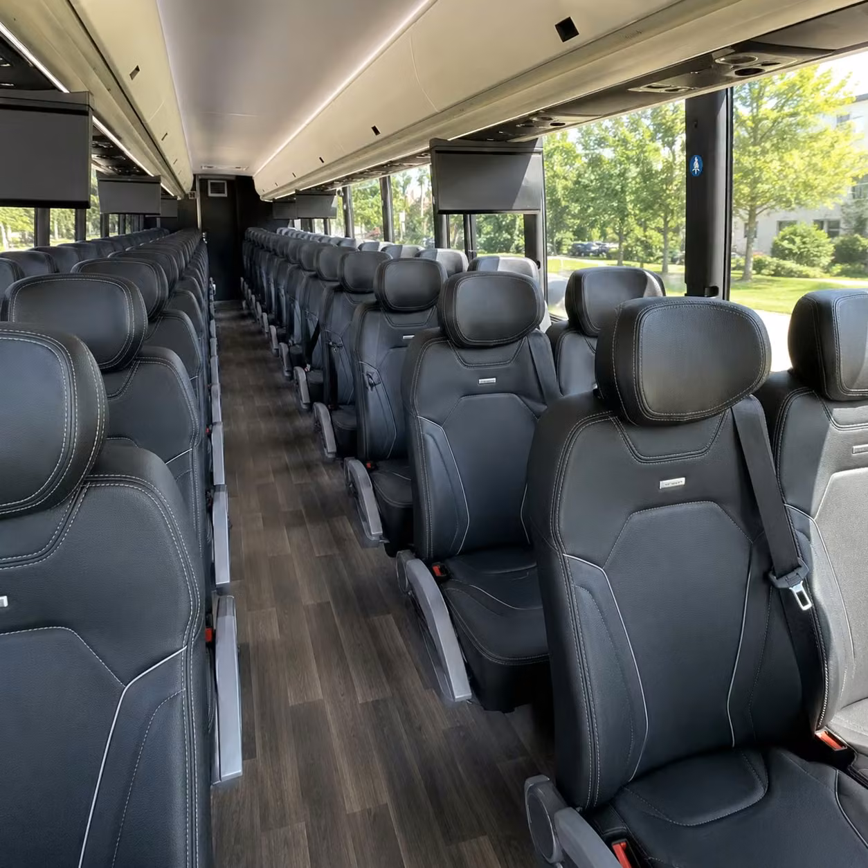 ventura charter bus interior