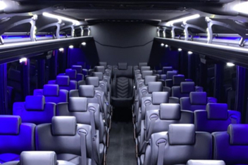 Ventura Charter Bus Interior